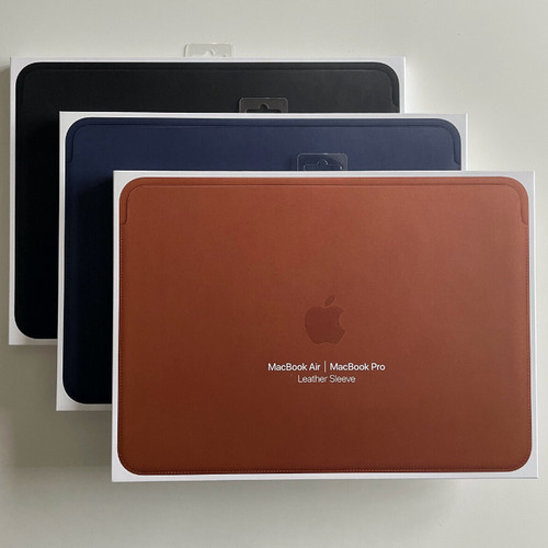 Genuine apple leather sleeve - apple,
