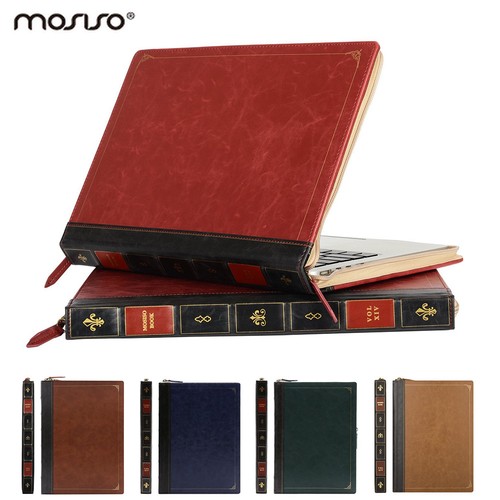 Mosiso vintage book zipper - vintage,