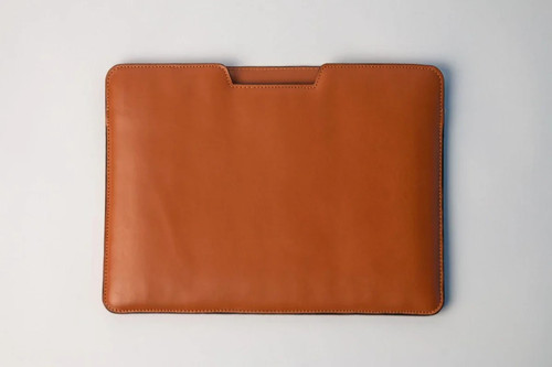 Geniune leather sleeve - leather, for