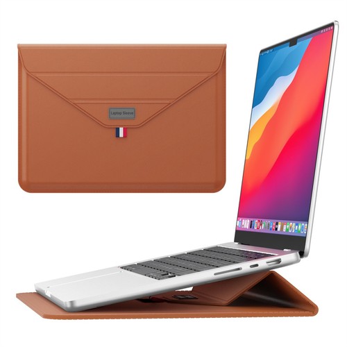 Leather sleeve stand - stand, bag