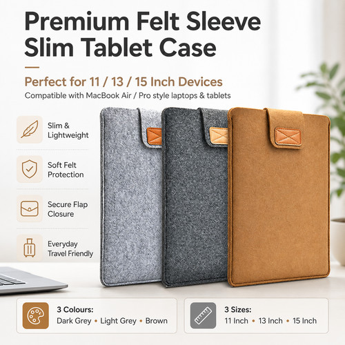 Premium felt sleeve slim - premium,