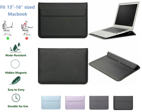 Leather sleeve pouch - leather,