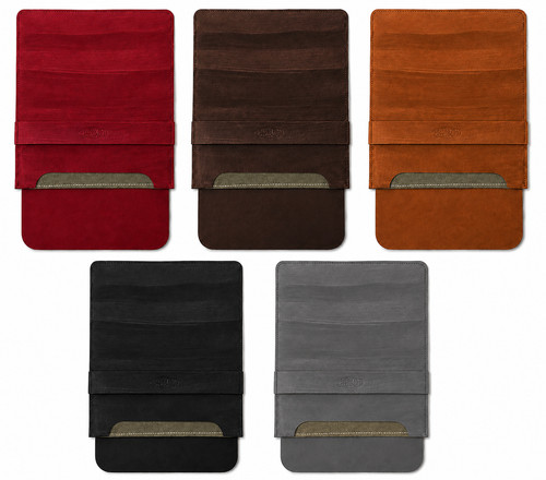 Premium genuine leather laptop - genuine,